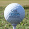 Gone Fishing Golf Ball - Branded - Tee