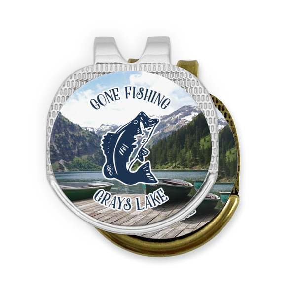 Gone Fishing Golf Ball Marker Hat Clip - PARENT/MAIN