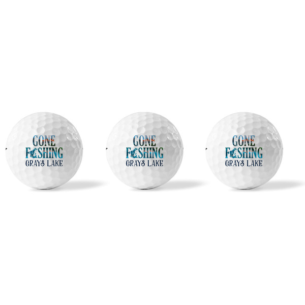 Gone Fishing Golf Balls - Titleist - Set of 3 - APPROVAL