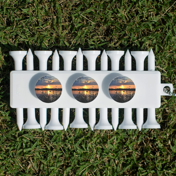 Gone Fishing Golf Tees & Ball Markers Set - Back