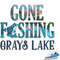 Gone Fishing Graphic Iron On Transfer
