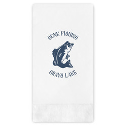 Gone Fishing Guest Paper Towels - Full Color (Personalized)