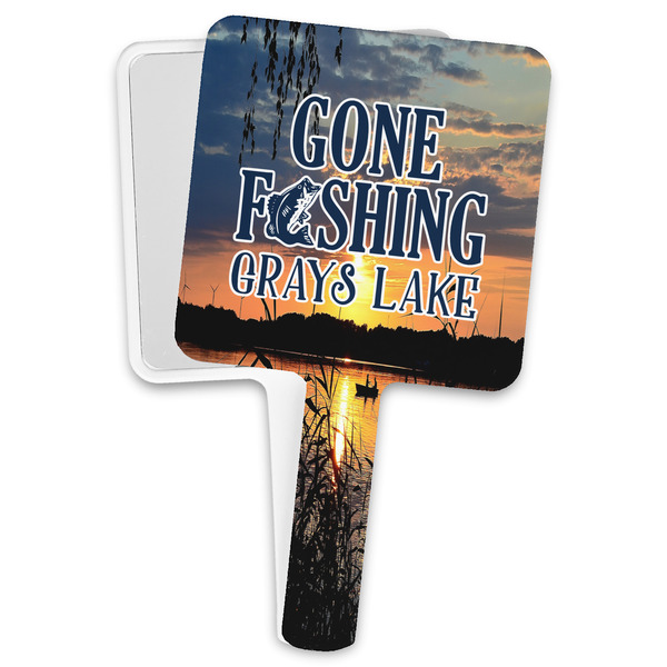 Custom Gone Fishing Hand Mirror (Personalized)