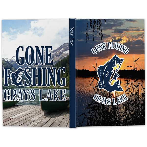 Gone Fishing Hard Cover Journal - Apvl