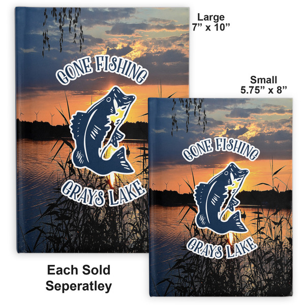 Gone Fishing Hard Cover Journal - Compare