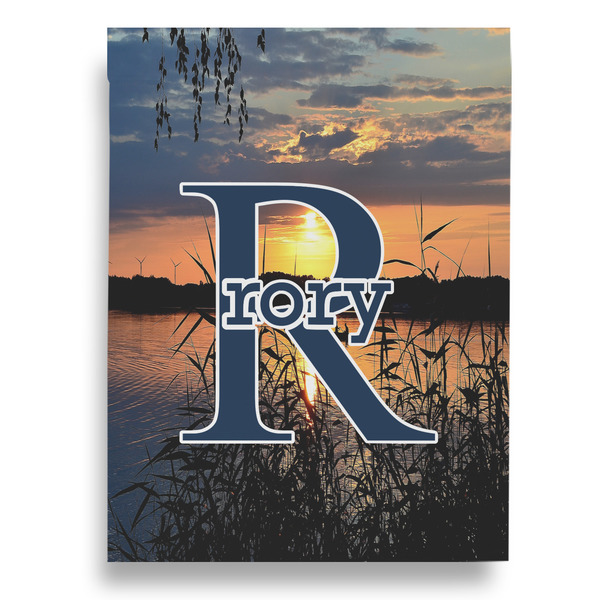 Gone Fishing House Flags - Double Sided - BACK