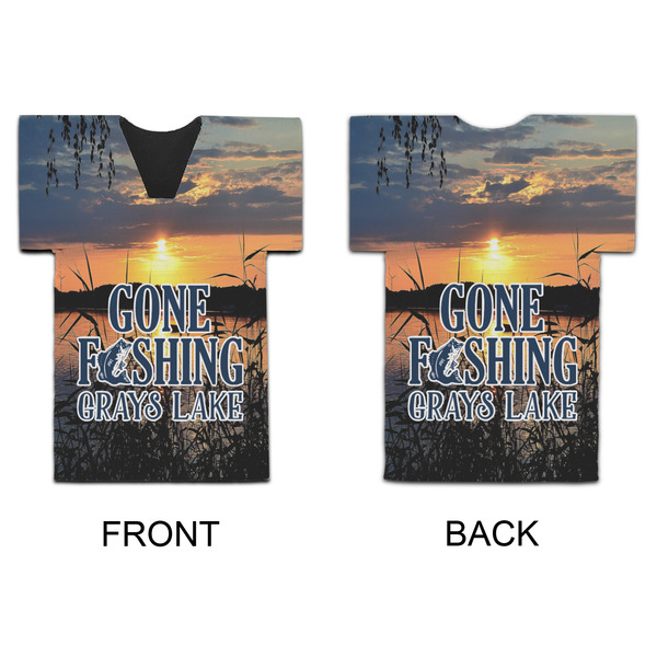 Gone Fishing Jersey Bottle Cooler - APPROVAL