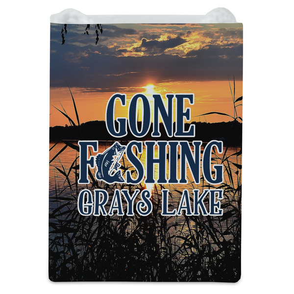 Gone Fishing Jewelry Gift Bag - Gloss - Front