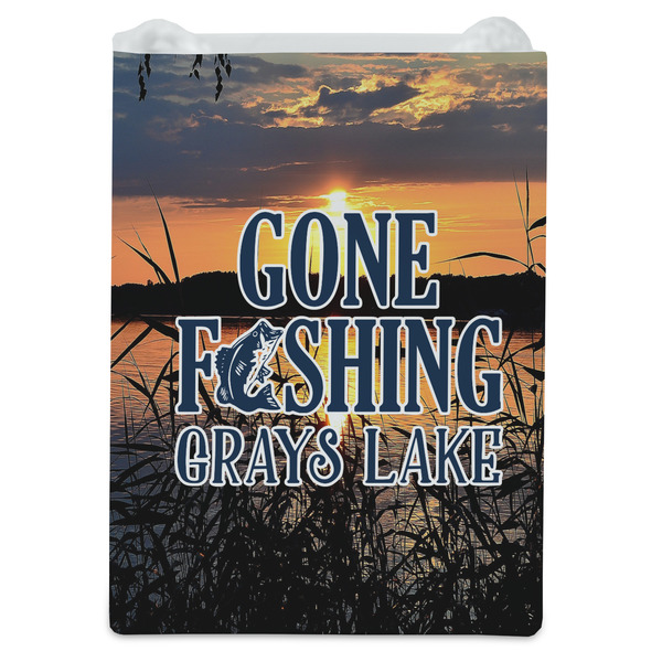 Gone Fishing Jewelry Gift Bag - Matte - Front