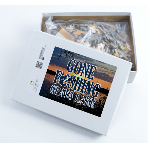 Gone Fishing Jigsaw Puzzle 252 Piece - Box