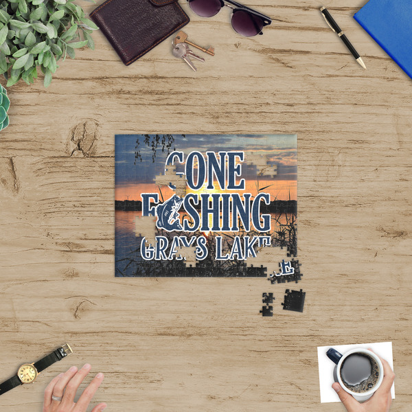 Gone Fishing Jigsaw Puzzle 252 Piece - In Context