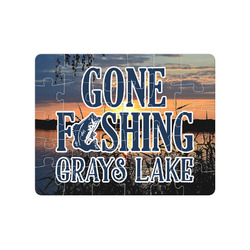 Gone Fishing 30 pc Jigsaw Puzzle (Personalized)