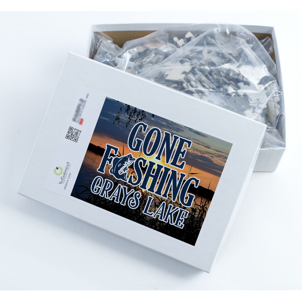 Gone Fishing Jigsaw Puzzle 500 Piece - Box