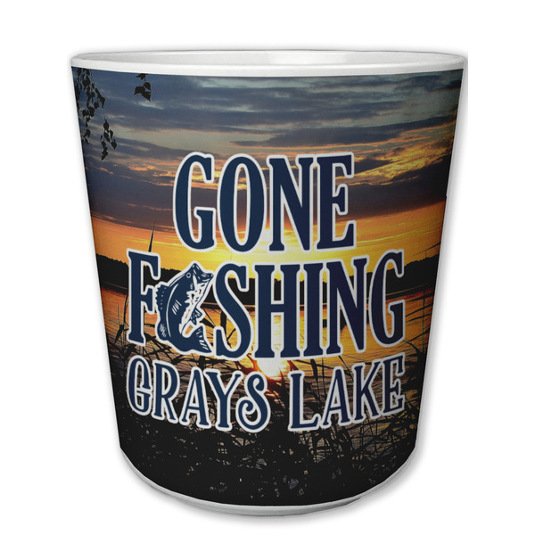 Custom Gone Fishing Plastic Tumbler 6oz (Personalized)