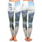 Gone Fishing Ladies Leggings - Front and Back