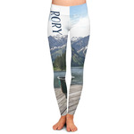 Gone Fishing Ladies Leggings - Extra Small (Personalized)