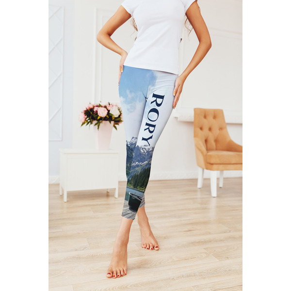 Gone Fishing Ladies Leggings - LIFESTYLE 2