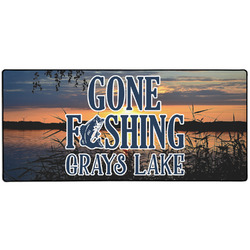 Gone Fishing 3XL Gaming Mouse Pad - 35" x 16" (Personalized)