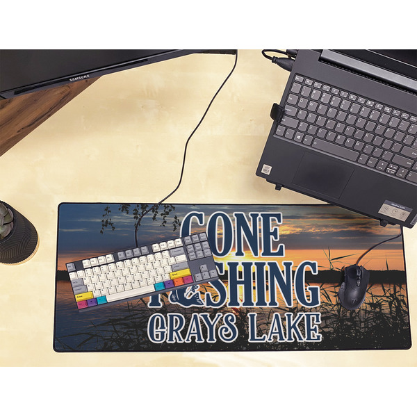Gone Fishing Large Gaming Mats - LIFESTYLE