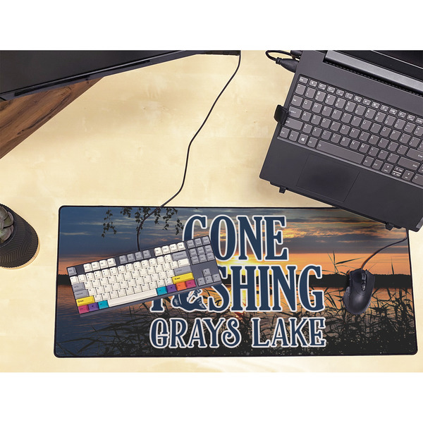 Gone Fishing Large Gaming Mats - LIFESTYLE