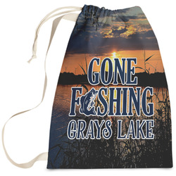 Gone Fishing Laundry Bag - Large (Personalized)