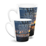 Gone Fishing Latte Mug (Personalized)