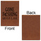 Gone Fishing Leatherette Sketchbooks - Large - Single Sided - Front & Back View
