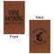 Gone Fishing Leatherette Sketchbooks - Small - Double Sided - Front & Back View