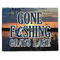 Gone Fishing Linen Placemat - Front