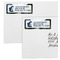 Gone Fishing Mailing Labels - Double Stack Close Up