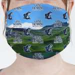 Gone Fishing Face Mask Cover (Personalized)