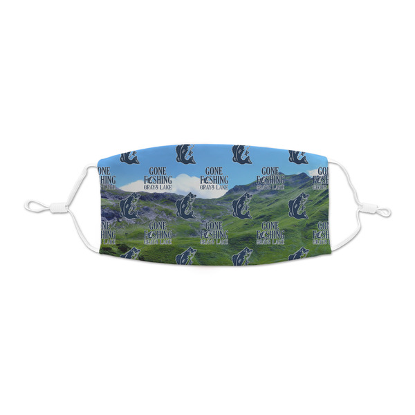 Custom Gone Fishing Kid's Cloth Face Mask - XSmall (Personalized)