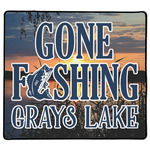 Gone Fishing XL Gaming Mouse Pad - 18" x 16" (Personalized)