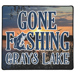 Gone Fishing XL Gaming Mouse Pad - 18" x 16" (Personalized)