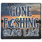Gone Fishing XL Gaming Mouse Pad - 18" x 16" (Personalized)