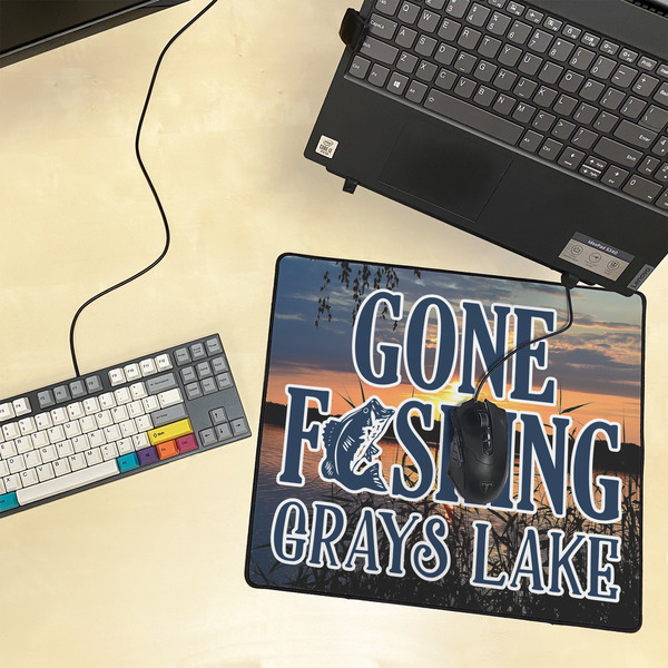 Gone Fishing Medium Gaming Mats - LIFESTYLE