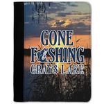 Gone Fishing Notebook Padfolio w/ Name or Text