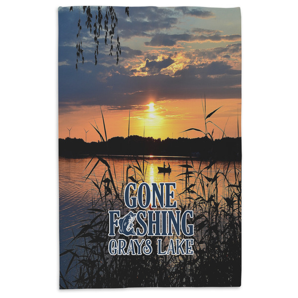 Gone Fishing Microfiber Dish Towel - APPROVAL