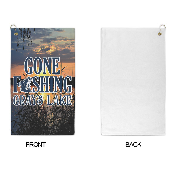 Gone Fishing Microfiber Golf Towels - APPROVAL
