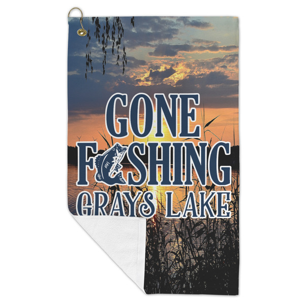 Gone Fishing Microfiber Golf Towels - FOLD