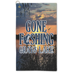 Gone Fishing Microfiber Golf Towel (Personalized)