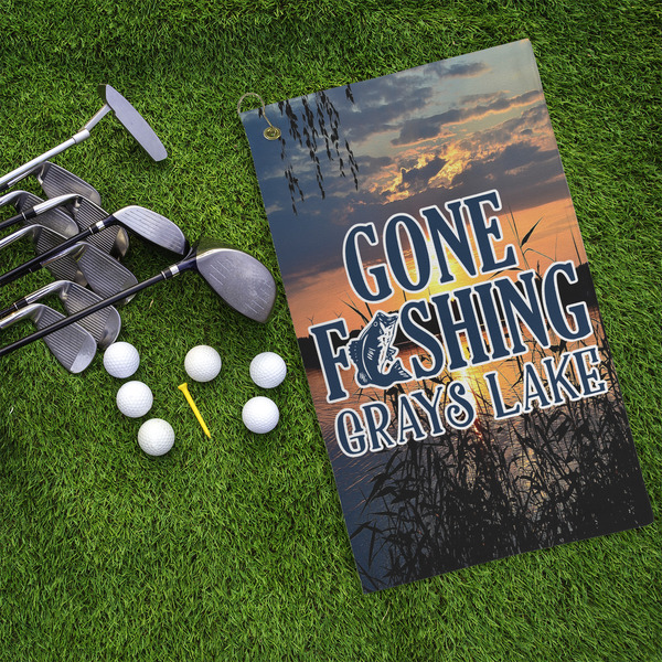 Gone Fishing Microfiber Golf Towels - LIFESTYLE