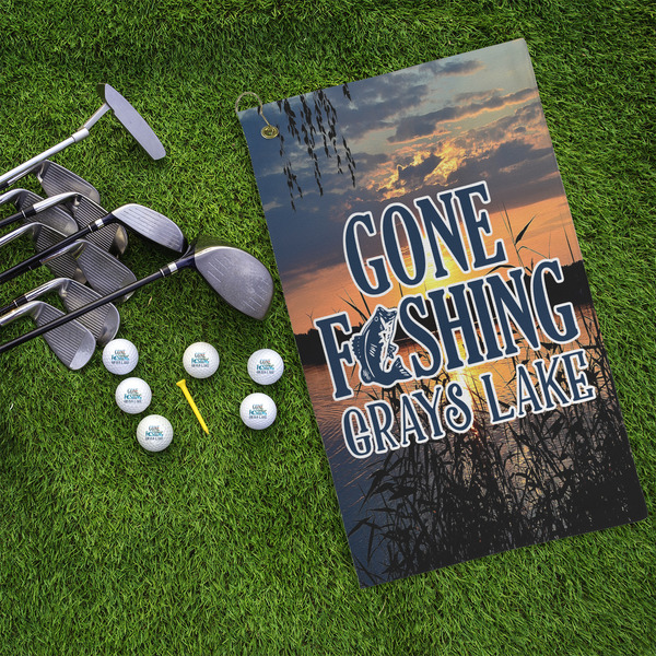 Gone Fishing Microfiber Golf Towels - LIFESTYLE