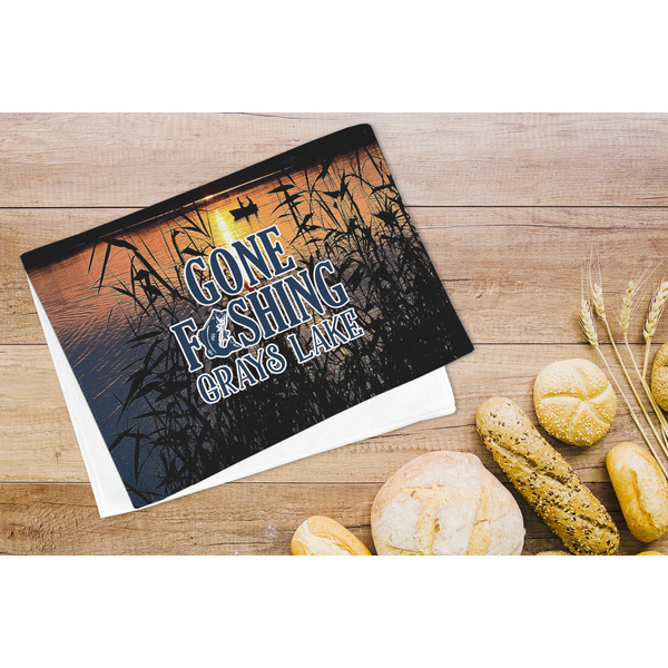 Gone Fishing Microfiber Kitchen Towel - LIFESTYLE
