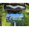Gone Fishing Mini License Plate on Bicycle - LIFESTYLE Two holes