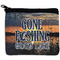 Gone Fishing Neoprene Coin Purse - Front