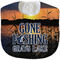 Gone Fishing Velour Baby Bib w/ Photo