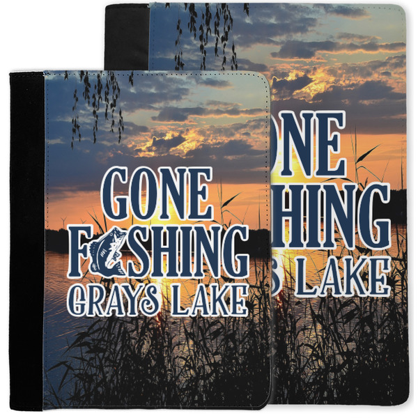 Gone Fishing Notebook Padfolio - MAIN