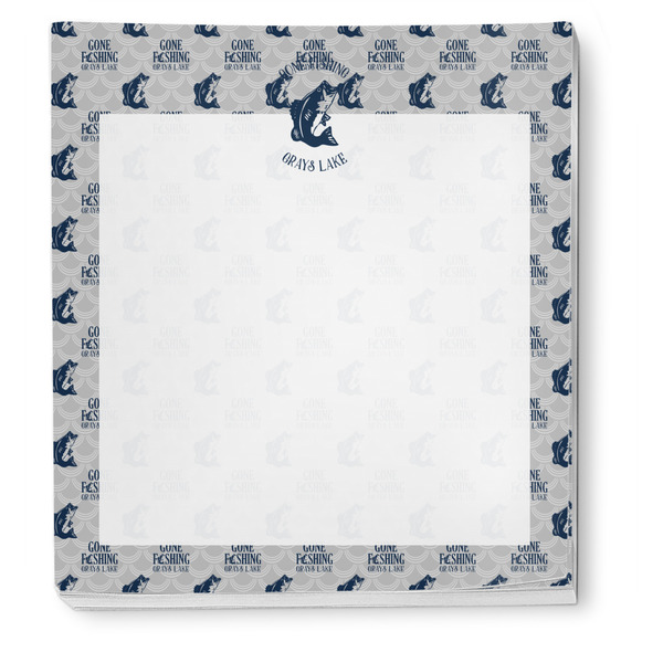 Gone Fishing Notepad - Apvl