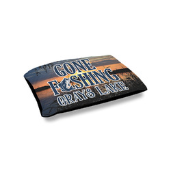 Gone Fishing Outdoor Dog Bed - Small (Personalized)